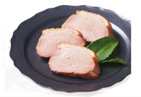 合鴨肉のアップルスモーク